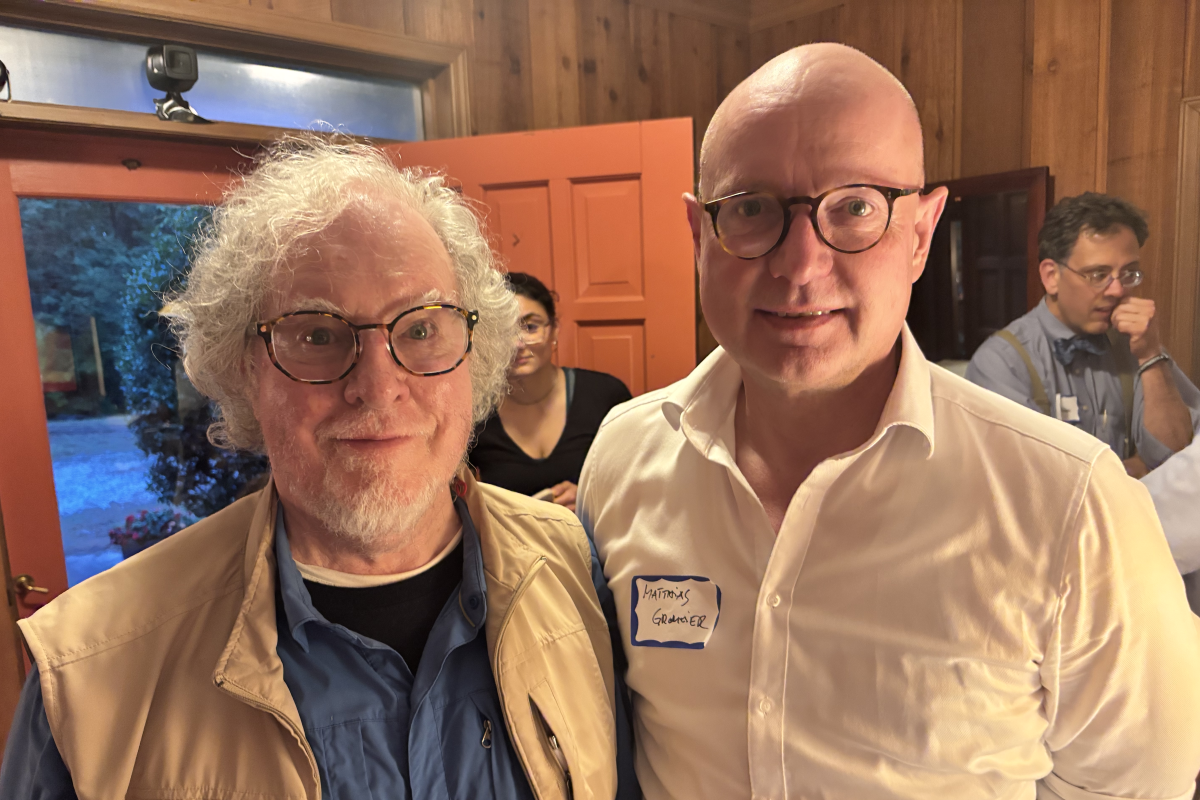 Jack Keene with Matthias Grodinger