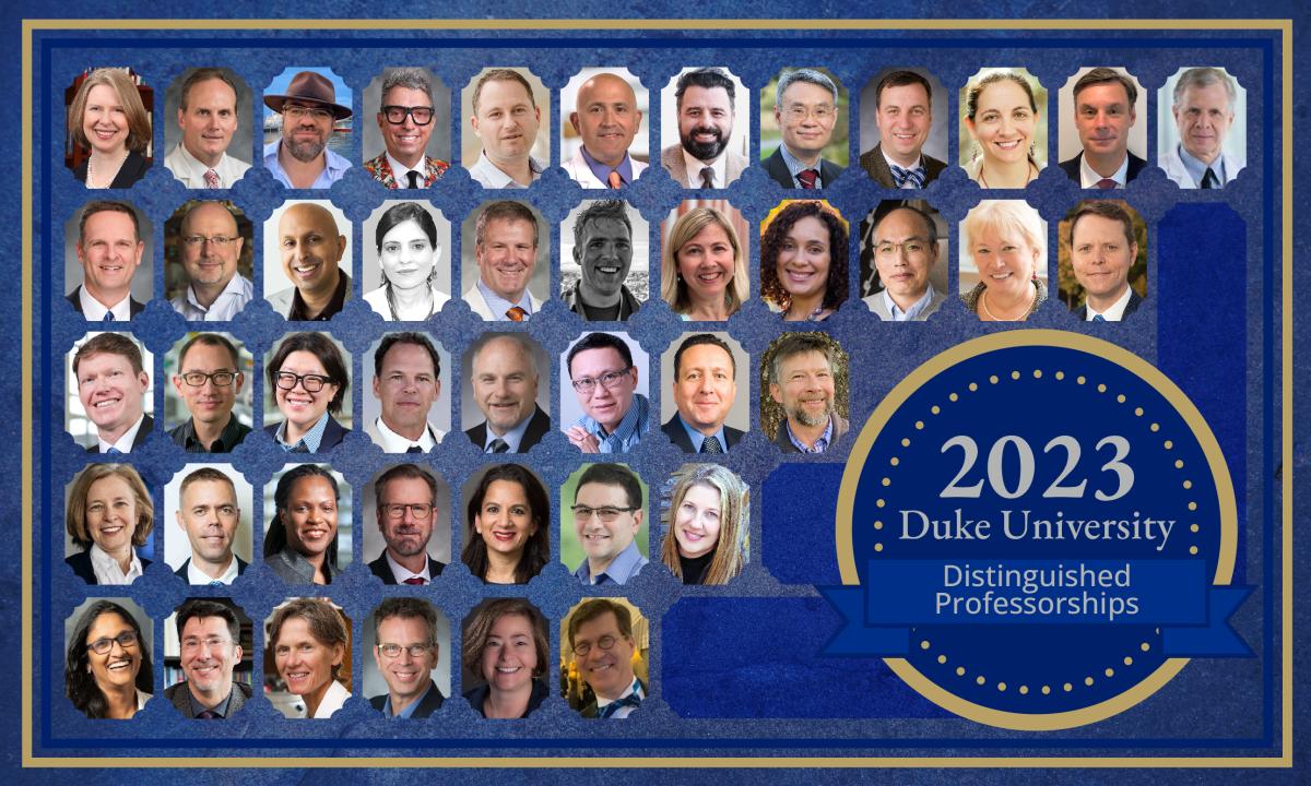 2023 Duke Distinguished Professorships