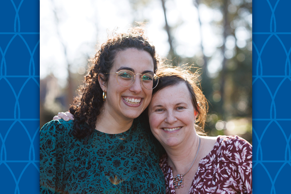 Federica Mosti and mentor Debra Silver, PhD