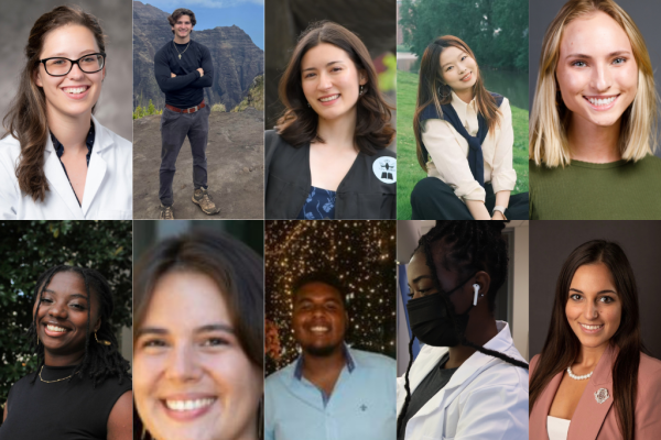 collage of 10 incoming MGM students