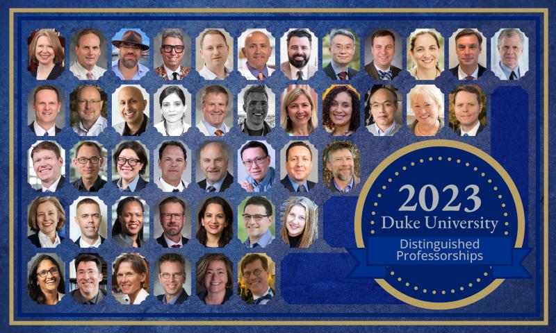 2023 Duke Distinguished Professorships