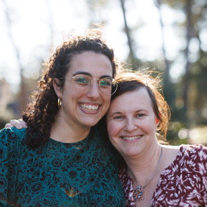 Federica Mosti and mentor Debra Silver, PhD